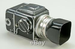 Hasselblad 500C 6X6 Camera with 80mm F2.8 Planar A12 Back Lens Shade