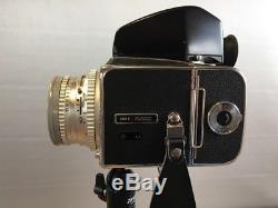 Hasselblad 500C Film Camera with Planar 80mm Carl Zeiss Lens, A12 back. EXCELLENT