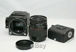 Hasselblad 500C/M Camera With/A12 Back Carl Zeiss T CF120/4 Macro Planar Lens