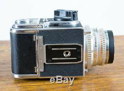 Hasselblad 500C/M Outfit + Zeiss Planar 80mm f/2.8 Lens, A12 Back, Rare Case +++