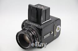 Hasselblad 500C/M with 80mm CF f2.8 T Planar lens A12 back PERFECT WORKING