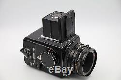 Hasselblad 500C/M with 80mm CF f2.8 T Planar lens A12 back PERFECT WORKING