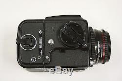 Hasselblad 500C/M with 80mm f2.8 T Planar lens A24 back, waist level black