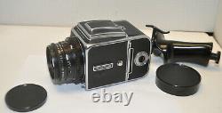 Hasselblad 500C/M with Carl Zeiss Planar 80mm F/2.8 Lens A12 Film Back NEAR MINT