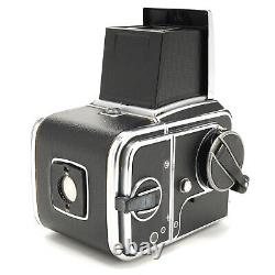 Hasselblad 500C Medium Format Camera Early Chrome with Waist Level & A12 120 Back
