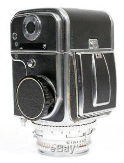 Hasselblad 500C Medium format 6X6 Camera with 80mm F2.8 Planar A12 Back + WLF #679