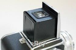 Hasselblad 500C camera + Carl Zeiss 80mm f2.8 Planar, WLF & A12 magazine back