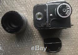 Hasselblad 500C camera + Film Back + 14 150 mm Sonnar lens with hood USED