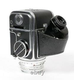 Hasselblad 500C camera with Planar 80mm F2.8 lens + A12 Back + NC2 prism finder