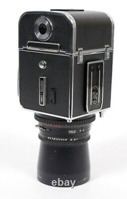 Hasselblad 500C camera with T 50mm F4 lens + A12 Back + waist level finder