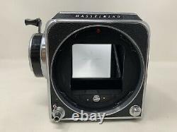 Hasselblad 500C with Carl Zeiss Planar 80mm F/2.8 Lens +A12 Back + Viewer READ
