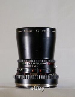 Hasselblad 500C with an A24 back and two lenses150mm f4 & 50mm f4 T