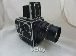 Hasselblad 500ELM Mint-WLF 150mmCT A-12 Back EXTRAS Just CLAD