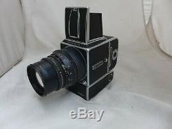 Hasselblad 500ELM Mint-WLF 150mmCT A-12 Back EXTRAS Just CLAD