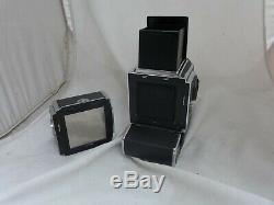 Hasselblad 500ELM Mint-WLF 150mmCT A-12 Back EXTRAS Just CLAD