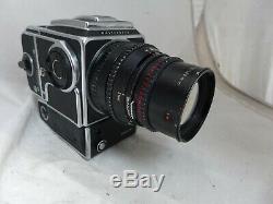 Hasselblad 500ELM Mint-WLF 150mmCT A-12 Back EXTRAS Just CLAD