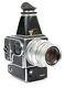 Hasselblad 500elx Camera With 120mm F5.6 Lens A24 Back + Finder 9v Batt. Adapter