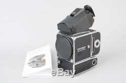 Hasselblad 500EL Film Camera with Kiev88 TTL Spot Letter Meter Viewfinder A12 Back