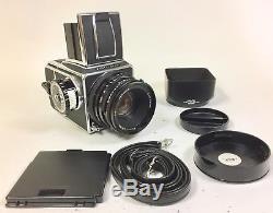 Hasselblad 500 CM 80mm f2.8 CF Planar A12 back and more appear to be new