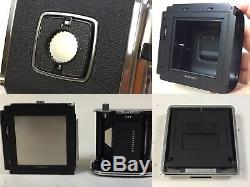 Hasselblad 500 CM 80mm f2.8 CF Planar A12 back and more appear to be new