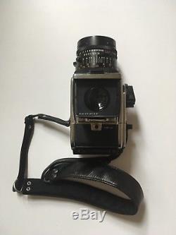 Hasselblad 500 CM Medium Format SLR Film Camera, 80 mm lens + A24 Magazine back