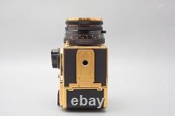 Hasselblad 500 C/M Camera + CF 80mm f2.8 + A12 Film Back, Gold Exclusive, 500 CM
