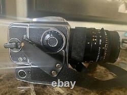 Hasselblad 500 ELM Camera 150mm F4 Lens Waist Finder A12 Back Batt Adapter