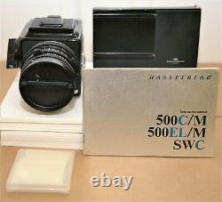 Hasselblad 500 cm body with Carl Zeiss Planar 80mm f2.8 lens A12 film back