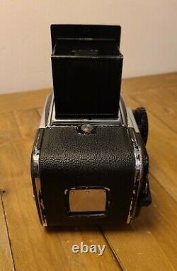 Hasselblad 500c Medium Format Camera 80mm f2.8 lens and early A12 back 120 film