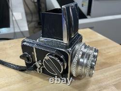 Hasselblad 500c/m Chrome Camera 80mm F2.8 C Lens A12 Back Clean