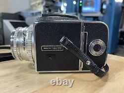 Hasselblad 500c/m Chrome Camera 80mm F2.8 C Lens A12 Back Clean