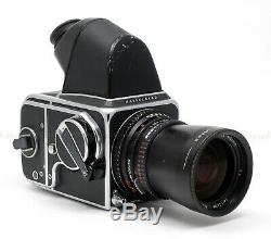 Hasselblad 500c/m Chrome Camera Body Used + 50mm F/4, A12 Back, Hood & Finder