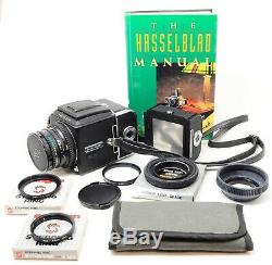 Hasselblad 500cm, 2 backs, accessories, book, used, 2 previous owners, very nice