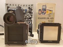 Hasselblad 500cm Film Camera Kit + A12 Film Back + Zeiss Lens 80mm Planar