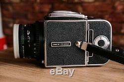 Hasselblad 500cm with 80mm f2.8, 150mm f4, 2 x A12 Film Backs andClose Up Tube