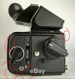 Hasselblad 501C body with Acute-Matte screen, A12 back and PM5 prism finder ex++