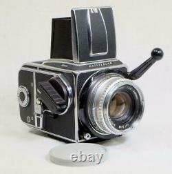 Hasselblad 501 CM with 80mm Planar C f/2.8 & 12 Exposure Back MUST SEE! (7644)