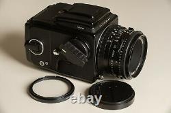 Hasselblad 501cm Film 80mm 2.8 Cb Lens A12 Back, Acute Matte D Grid Split Screen