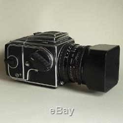 Hasselblad 503CW 120mm Medium Format Film Camera w 80mm lens A16 Back and PM45