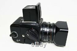 Hasselblad 503CW Black Body + 80mm f2.8 T CFE Lens & A12 Film Back Outfit NICE