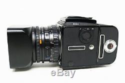 Hasselblad 503CW Black Body + 80mm f2.8 T CFE Lens & A12 Film Back Outfit NICE