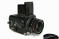 Hasselblad 503CW Black Body + 80mm f2.8 T CF Lens & A12 Film Back Outfit Minty