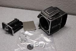 Hasselblad 503CW Chrome Medium Format SLR Film Camera & A12 Back 470 DAMAGED