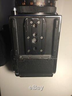 Hasselblad 503CW WORKS PERFECT 80mm 2.8 Medium Format A12 Back 6x6 120mm