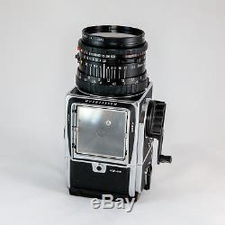 Hasselblad 503CW camera + 80mm lens w filter & hood + A12 film back Great Cond