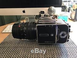 Hasselblad 503CW with Carl Zeiss 150mm/4 lens and 2 Film backs