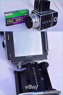 Hasselblad 503CX 80mm f2.8 Zeiss Compur Planar Film Camera A12 back Fuji 400H x5