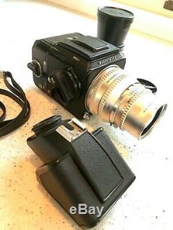 Hasselblad 503CX Camera Bundle A12 back 2 viewfinders and 50mm and 150mm lenses