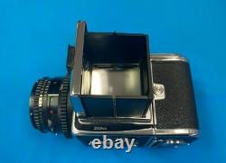 Hasselblad 503CX Camera With Film Back and Carl Zeiss Planer 80mm Lens and Extras