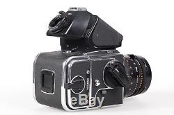 Hasselblad 503CX Medium Format Camera 80mm Lens PME3 Metered Finder A12 back Kit